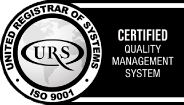 URS · ISO 9001 · Certified Quality Management System